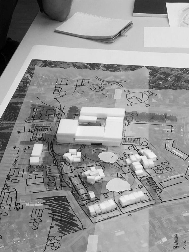 Piepschuim maquette nieuw zorgconcept voor innovatieve ouderenzorg